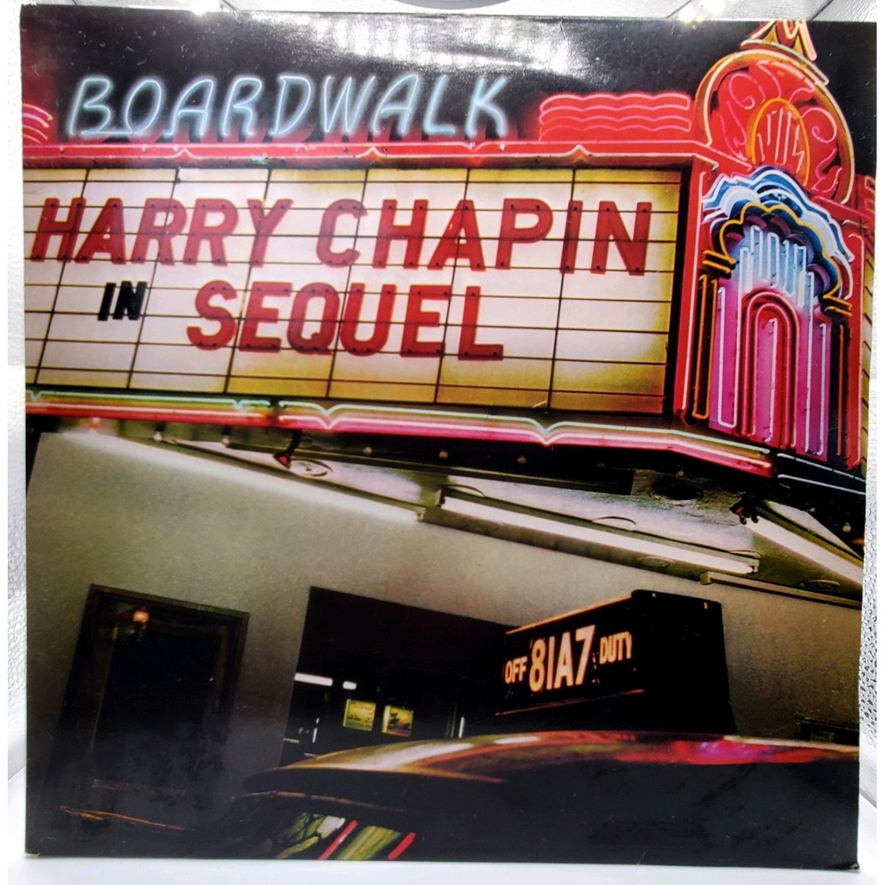 Harry Chaplin In Sequel * Boardwalk * Vinyl Album‎ Record